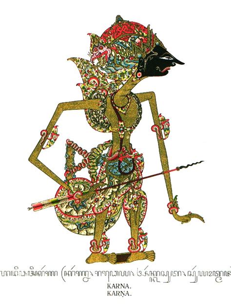 Miturut panemumu kepriye watake adipati karna Garwané asma Dèwi Surtikanthi, putriné Prabu Salya ratu ing Mandaraka